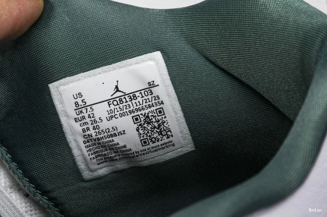 Bmlin Shoes Oxidized FQ8138-103 Green Jordan 4 Air 0809